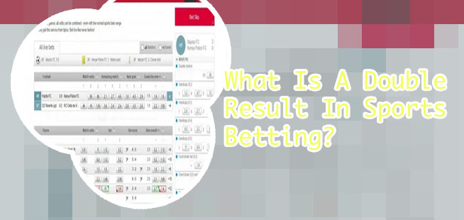 In betting what is a double